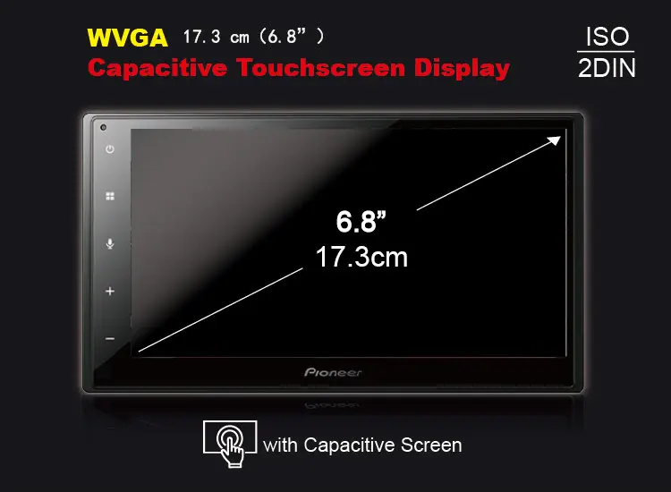 6.8”WVGA電容式觸控