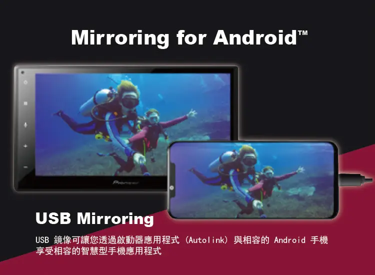 手機 USB 鏡像功能